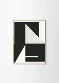 Πόστερ, Composition 03, Bycdesign Studio, (50x70) cm, Μαύρο/Άσπρο, Sustainable Paper, THE POSTER CLUB