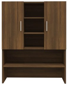 vidaXL Ντουλάπι Πλυντηρίου Καφέ Δρυς 70,5 x 25,5 x 90 εκ.