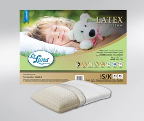 Μαξιλάρι Ύπνου Παιδικό The Latex Junior White La Luna 65X45 100% Latex