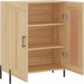 vidaXL Ντουλάπι Sonoma Δρυς 69,5 x 34 x 90 εκ. από Επεξεργασμένο Ξύλο