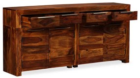vidaXL Μπουφές 160 x 35 x 75 εκ. από Μασίφ Ξύλο Ακακίας