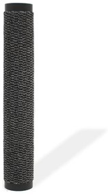 Πατάκι Απορροφητικό Σκόνης Ορθογώνιο Ανθρακί 120x180εκ Θυσανωτό - Ανθρακί