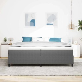 vidaXL Κρεβάτι πλατφόρμα Ανοιχτό γκρι 200 x 200 cm