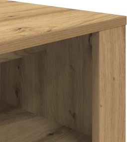 vidaXL Πάγκος Παπουτσιών Artisan Δρυς 100x35x45 εκ. Επεξεργασμένο Ξύλο
