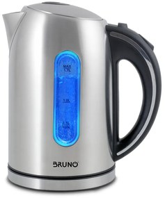 BRUNO ηλεκτρικός βραστήρας BRN-0028, 2200W, 1.7lt, βάση 360°, LED