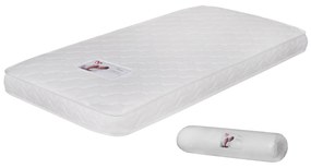 Στρώμα Με Foam Χωρίς Ελατήρια Jordy 90x190 (Roll Packing) Λευκό