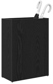 vidaXL Σχέδιο &amp; βάση αποθήκευσης Μαύρη Οξυά 40 x 20 x 55,5 εκ