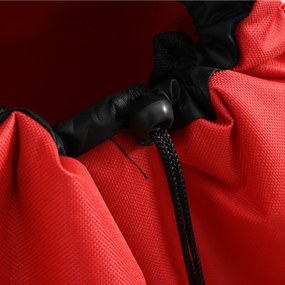 vidaXL Καρότσι Αγορών με Ρόδες Κόκκινο 35 Λ