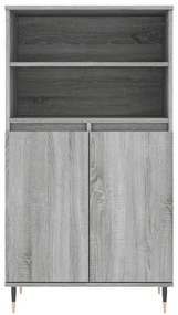 vidaXL Ντουλάπι Γκρι Sonoma 60 x 36 x 110 εκ. από Επεξεργασμένο Ξύλο