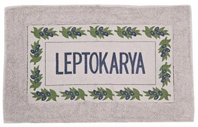 Βαμβακερό πατάκι μπάνιου 50x80cm LEPTOKARYA- Bathroom mat