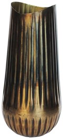 Βάζο Μεταλλικό 00.07.72025 Φ15x30cm Bronze-Black Metal