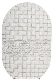 Βάζο DKD Home Decor Λευκό Ρητίνη Σύγχρονη 18 x 6 x 28 cm