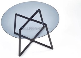 Zea Τραπεζακι Σαλονιου Μαυρο 80x80x45