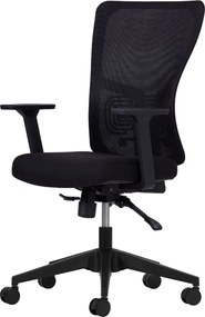 Office Chair Set (2 Pieces) Lumbar 108 - Black Black