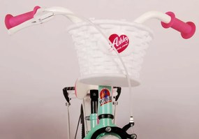 Ashley 16 Inch 23 cm Girls Coaster Brake Mint Green/White