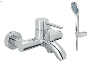 Μπαταρία λουτρού Modea Etna - Χρώμιο