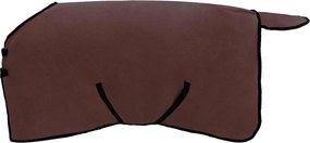 vidaXL Σαμάρι Ίππου Πλήρης Σκούρος Καφέ Πολυεστέρας