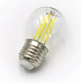 Λάμπα LED COG Σφαιρικό Διάφανο Ε27 4W 230V Θερμό 13-2711400 Lumen-13-2711400-Διάφανο 13-2711400