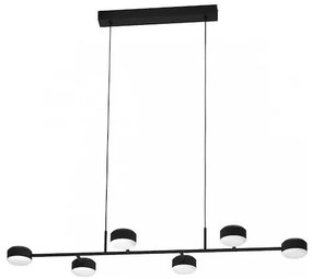 Eglo Clavellina Μοντέρνο Κρεμαστό Φωτιστικό Ράγα με Ενσωματωμένο LED σε Μαύρο Χρώμα 900352