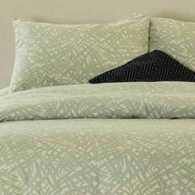 Φανελένια Παπλωματοθήκη Υπέρδιπλη (225x245) Melinen Neva Olive