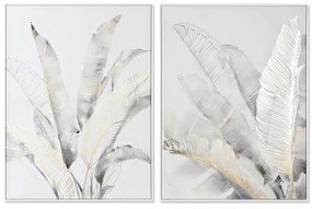 Καμβάς DKD Home Decor πολυστερίνη Καμβάς 90 x 4 x 120 cm