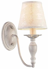 Απλίκα Τοίχου Aca Karpathia DL9501WWB Antique White/Cream
