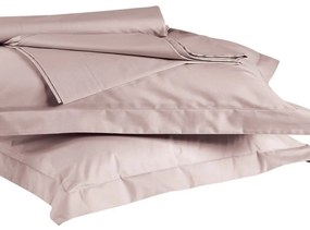 Μαξιλαροθήκες True Col 1513 (Σετ 2τμχ) Brown Kentia 50Χ70 100% Πενιέ Βαμβάκι