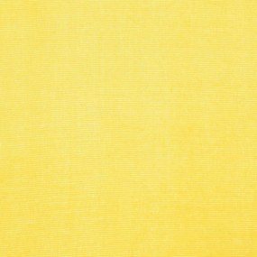 vidaXL Voile κουρτίνες με ροδέλες 2 τεμάχια Κίτρινο