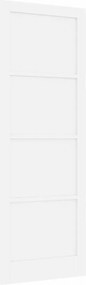 vidaXL Εσωτερική Πόρτα ORKDAL Λευκό 83 x 232 εκ. Κόντρα πλακέ