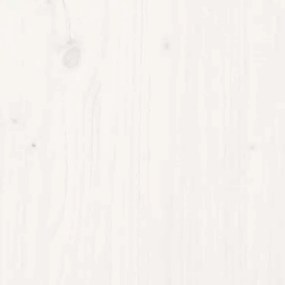 vidaXL Επιφάνεια Τραπεζιού Τετράγωνη Λευκή 80x80x2,5 εκ. Μασίφ Πεύκο