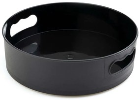 Δίσκος Σερβιρίσματος 964FRM3801 22x7cm Black Hermia Πλαστικό