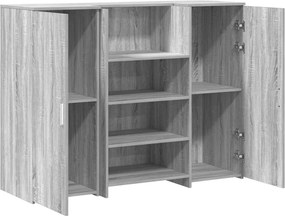 vidaXL Γραφείο υποδοχής 135x50x103,5 εκ. Επεξεργασμένο Ξύλο