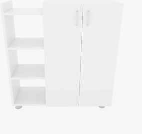 Shoe Cabinet Asus - White White