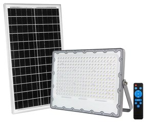 Προβολέας Ηλιακός LED-Athos-SOL200 2900lm 4000K 19,83x27,15x4,08cm Grey Intec
