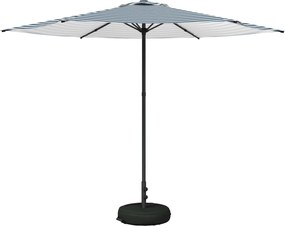 vidaXL Ομπρέλα Κήπου με Βάση 300 x 300 cm Πολυεστέρας Ορθογώνιος