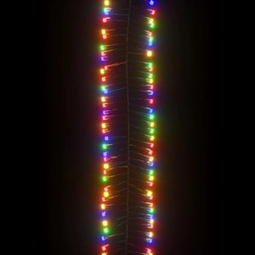 vidaXL Φωτάκια Cluster με 1000 LED Πολύχρωμα 11 μ. από PVC