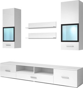 Σύνθετο σαλονιού Donatelo - Λευκό