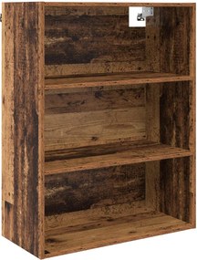 vidaXL Highboard με συρτάρι 2 pcs Παλιό ξύλο Επεξεργασμένο ξύλο