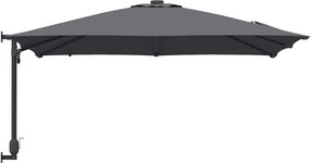 vidaXL Ομπρέλα Κήπου Ανθρακί 248,5 x 247,5 x 160 εκ.