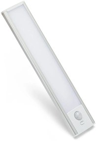 Λωρίδα LED Velamp LACTEA Αλουμίνιο Πλαστική ύλη 2 W 40 cm Λευκό Επαναφορτιζόμενη (3000K) (4000 K) (6500 K)