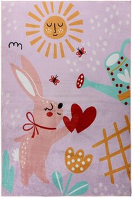 Χαλί Magic Kids 106 Loving Rabbit Pink-Multi Obsession 115X160cm