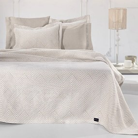 Κουβέρτα Tetris Linen Guy Laroche Μονό 160x260cm Cotton-Polyester