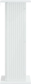 vidaXL Βάση φυτών Γυαλιστερό Λευκό 30,5 x 30 x 80,5 εκ