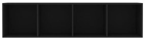 vidaXL Βιβλιοθήκη/Έπιπλο Τηλεόρασης Μαύρο 143 x 30 x 36 εκ.