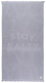 Πετσέτα Θαλάσσης (90x170) Nef-Nef Homeware Stay Salty Silver