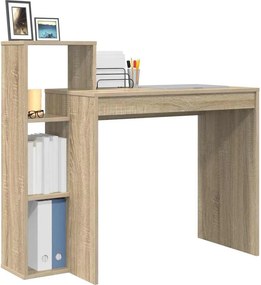 vidaXL Γραφείο Δρύς Sonoma Επεξεργασμένο Ξύλο 100 x 40 x 90 cm