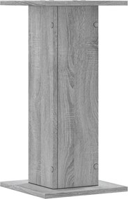 vidaXL Βάσεις Ηχείων 2 Τεμ. Γκρι Sonoma 30x30x60εκ. Επεξεργασμένο Ξύλο