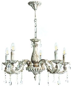 Φωτιστικό Οροφής Πατίνα 5304-5 45x60cm 5xE14 Beige Inlight