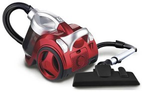 Raf Ηλεκτρική Σκούπα 1200W με Κάδο 3lt Κόκκινη R-8662R