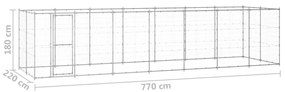 ΚΛΟΥΒΙ ΣΚΥΛΟΥ ΕΞΩΤΕΡΙΚΟΥ ΧΩΡΟΥ 16,94 Μ² ΑΠΟ ΓΑΛΒΑΝΙΣΜΕΝΟ ΧΑΛΥΒΑ 3082310